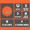 LED Safety Flares 12 Pack
