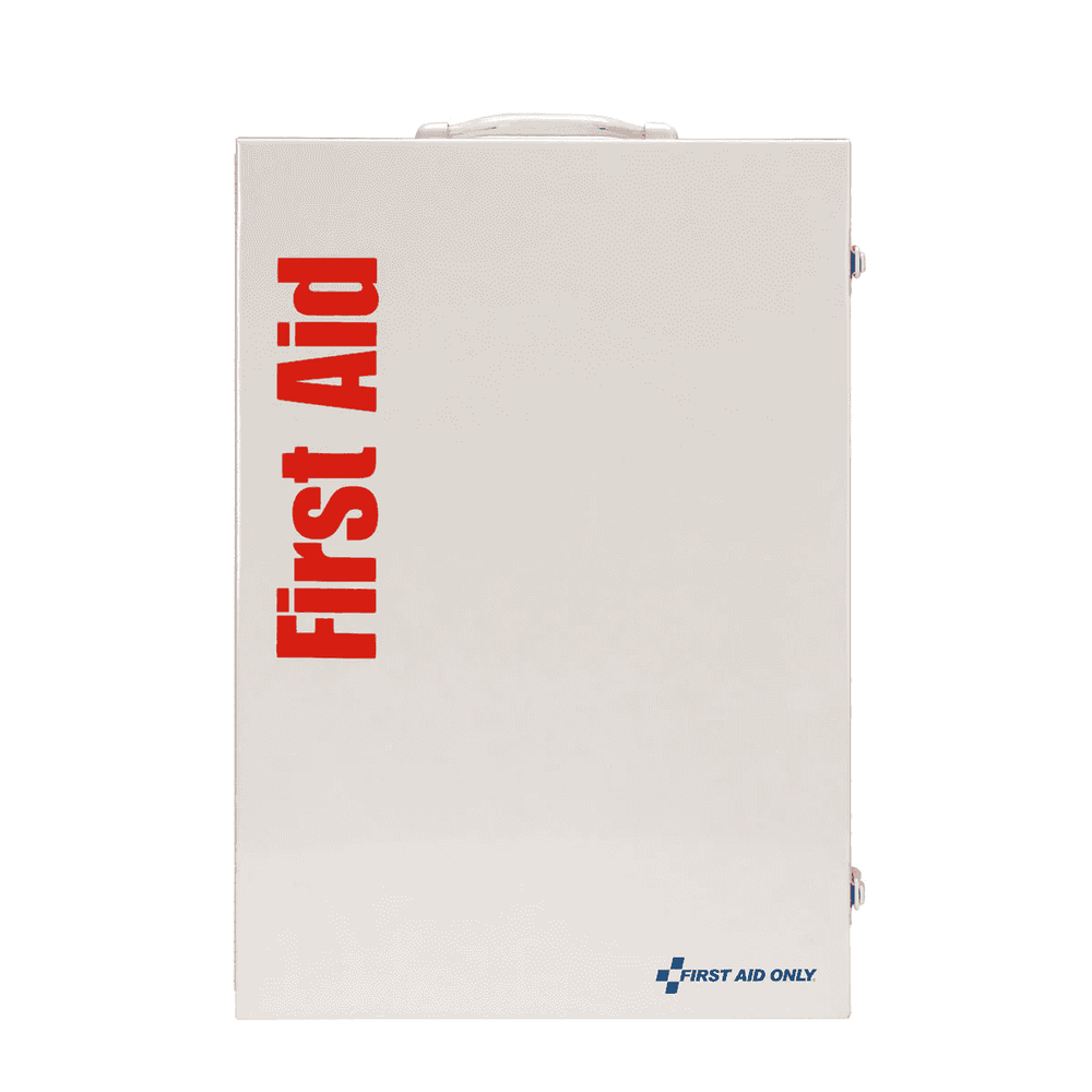 150 Person ANSI B+ 4 Shelf First Aid Cabinet