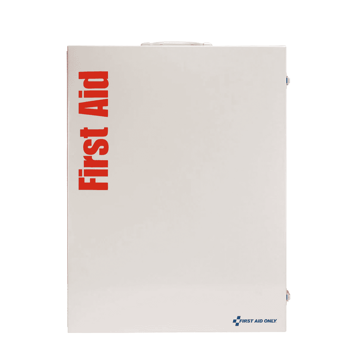  200 Person ANSI B+ 5 Shelf First Aid Metal Cabinet, wall-mount, closed front