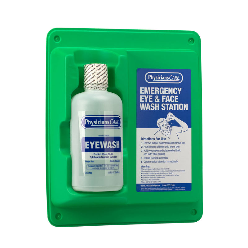 Eyewash Station Single 32 oz, angle view
