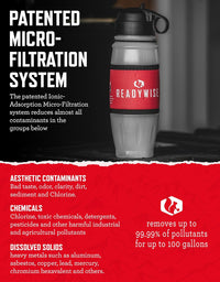 Seychelle patented micro-filtration system diagram