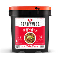 Gluten-Free 84 Serving Grab and Go Emergency Food Bucket