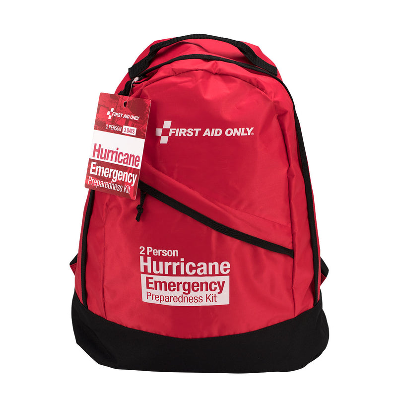 2 Person Hurricane Emergency Backpack, closed front view