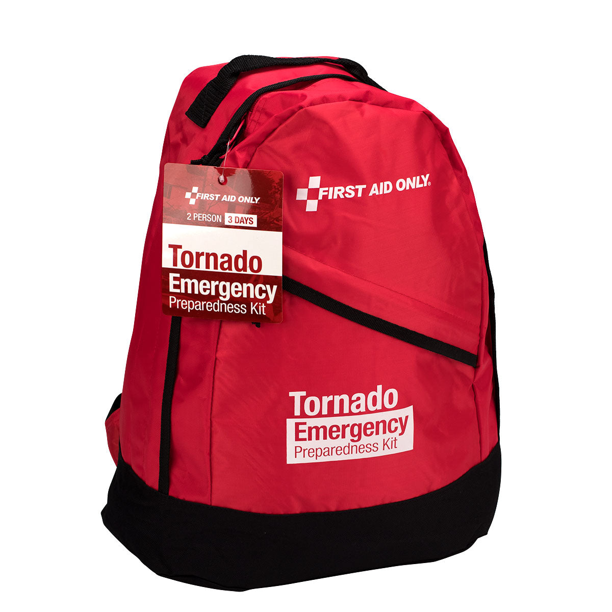 2 Person Tornado Emergency Backpack, angle view