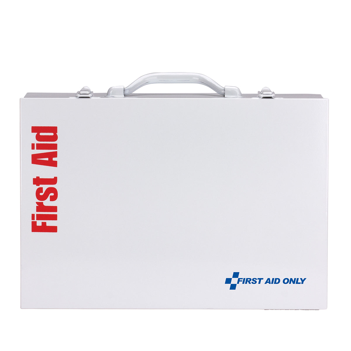75 Person ANSI B 2 Shelf First Aid Cabinet, closed front view
