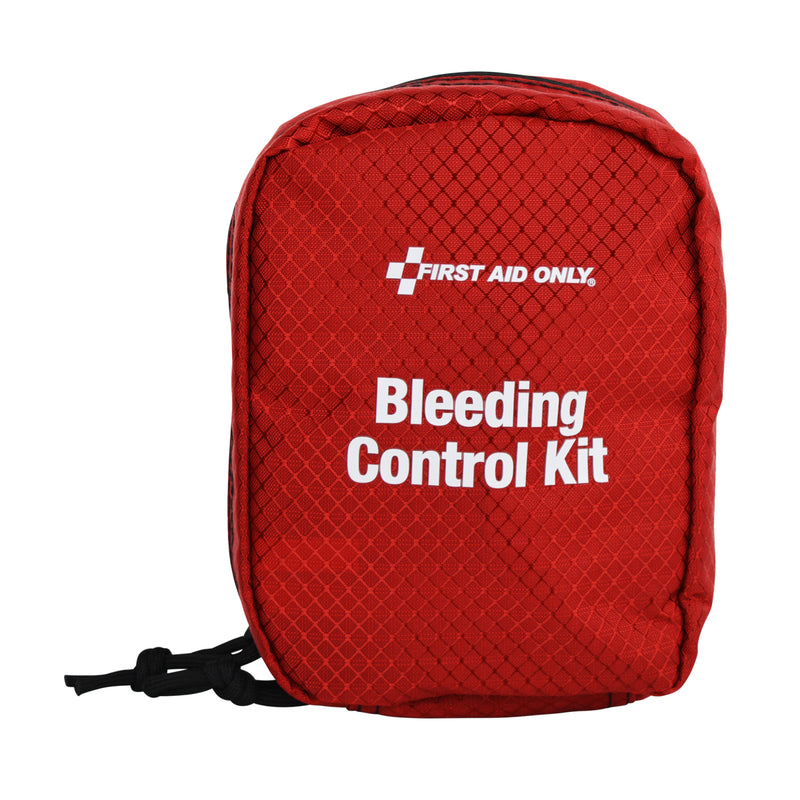 Bleeding Control Kit fabric pouch, closed front view