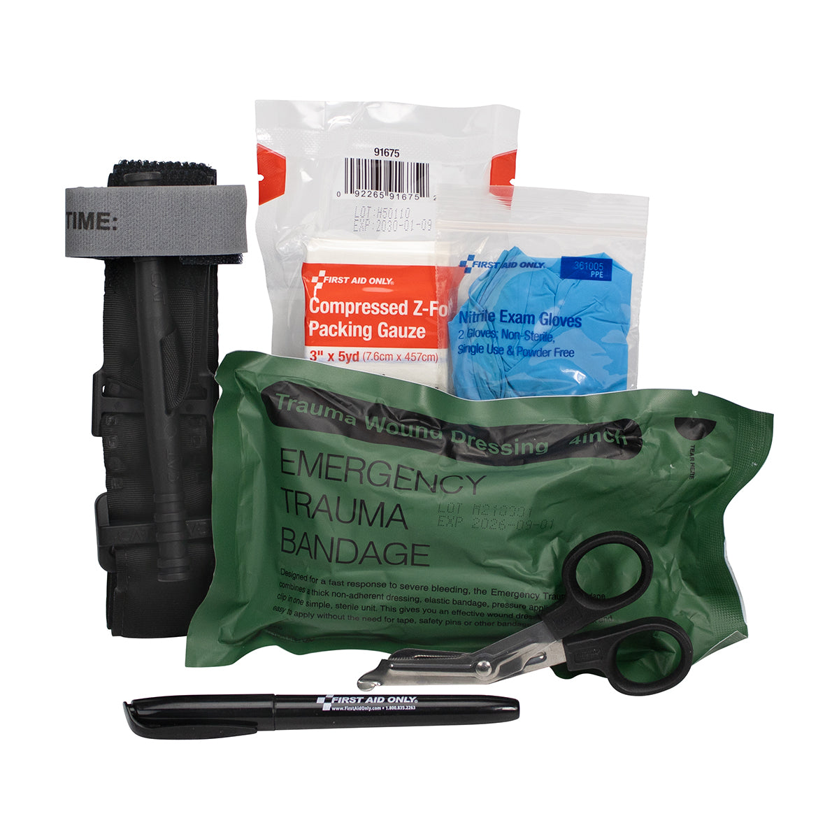 Bleeding Control Kit, interior detail view