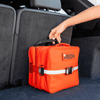 Roadie Plus Auto First Aid Kit Stored in Back of Vehicle