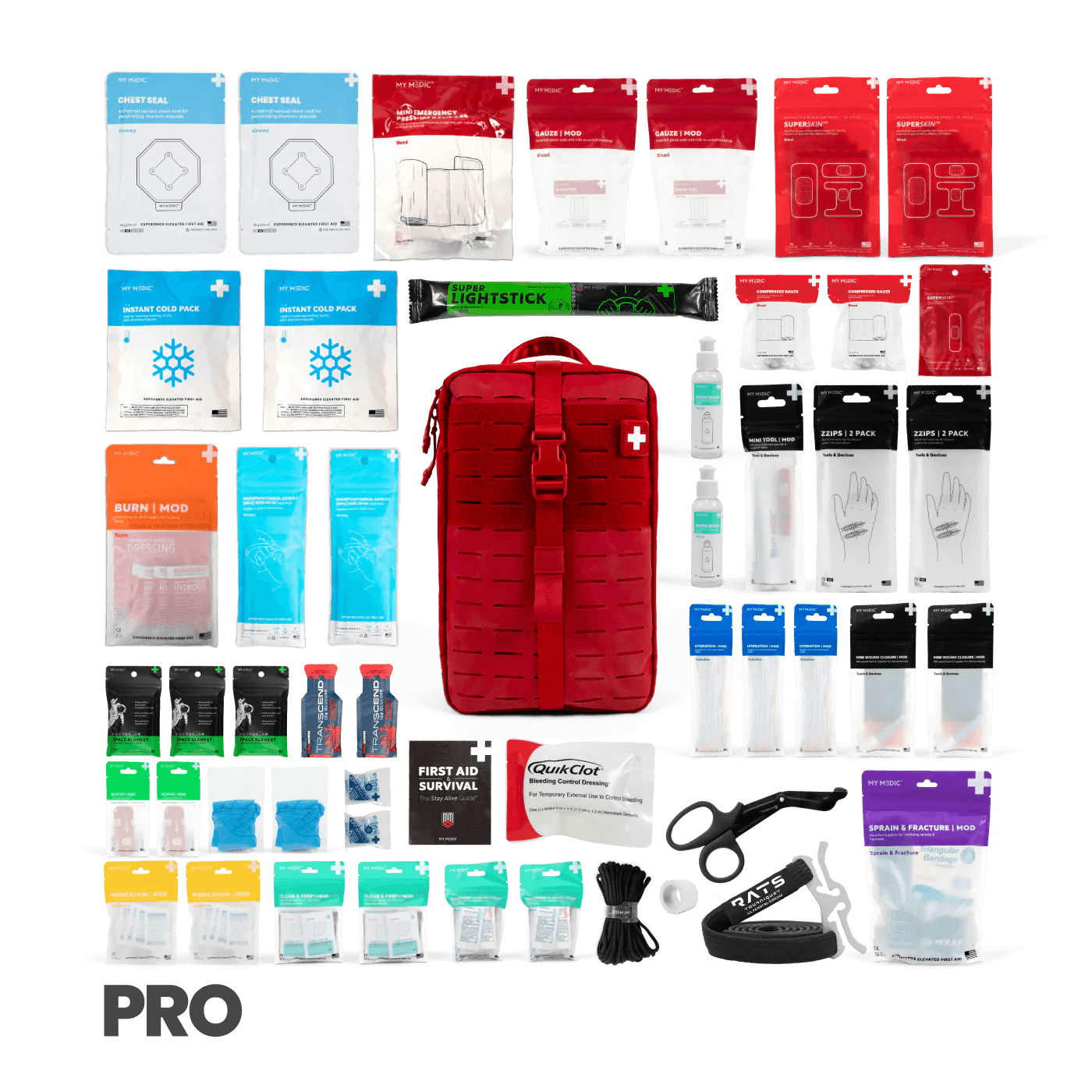 My Medic MyFAK Large Pro First Aid Kit Red