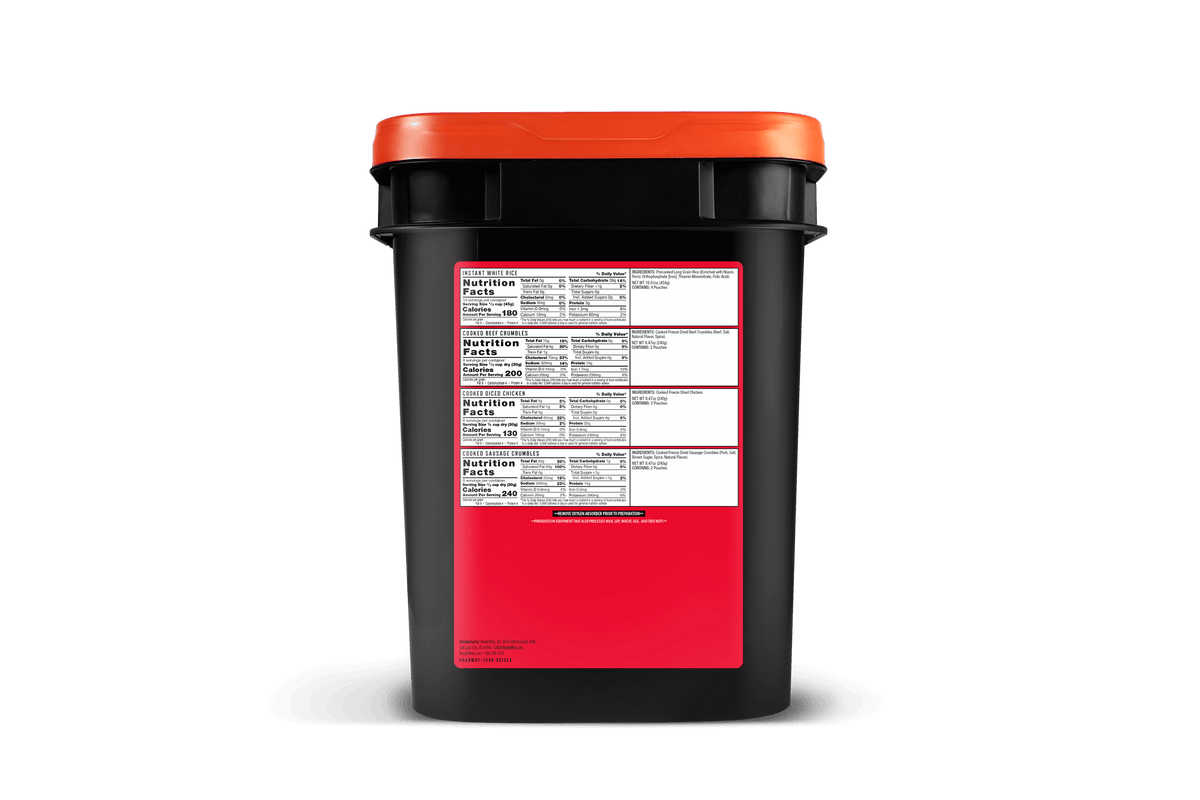 Meat and Rice Bucket Side Panel
