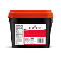 Whey Milk Bucket back panel with nutrition facts