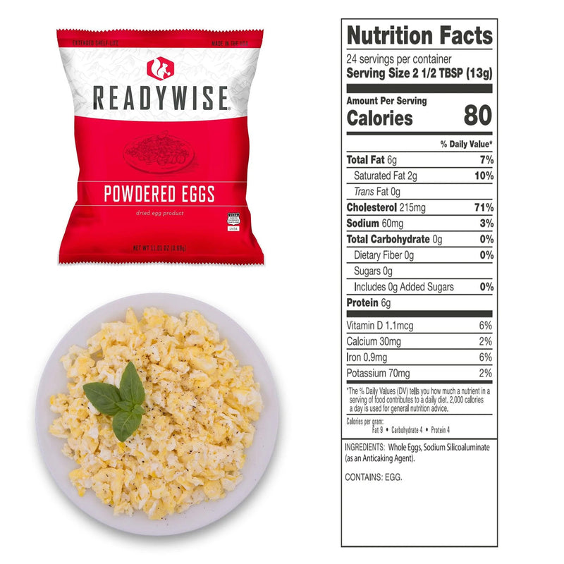 Powdered Eggs Pouch