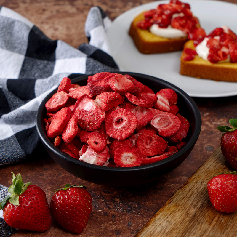 Freeze-Dried Strawberries Pouch