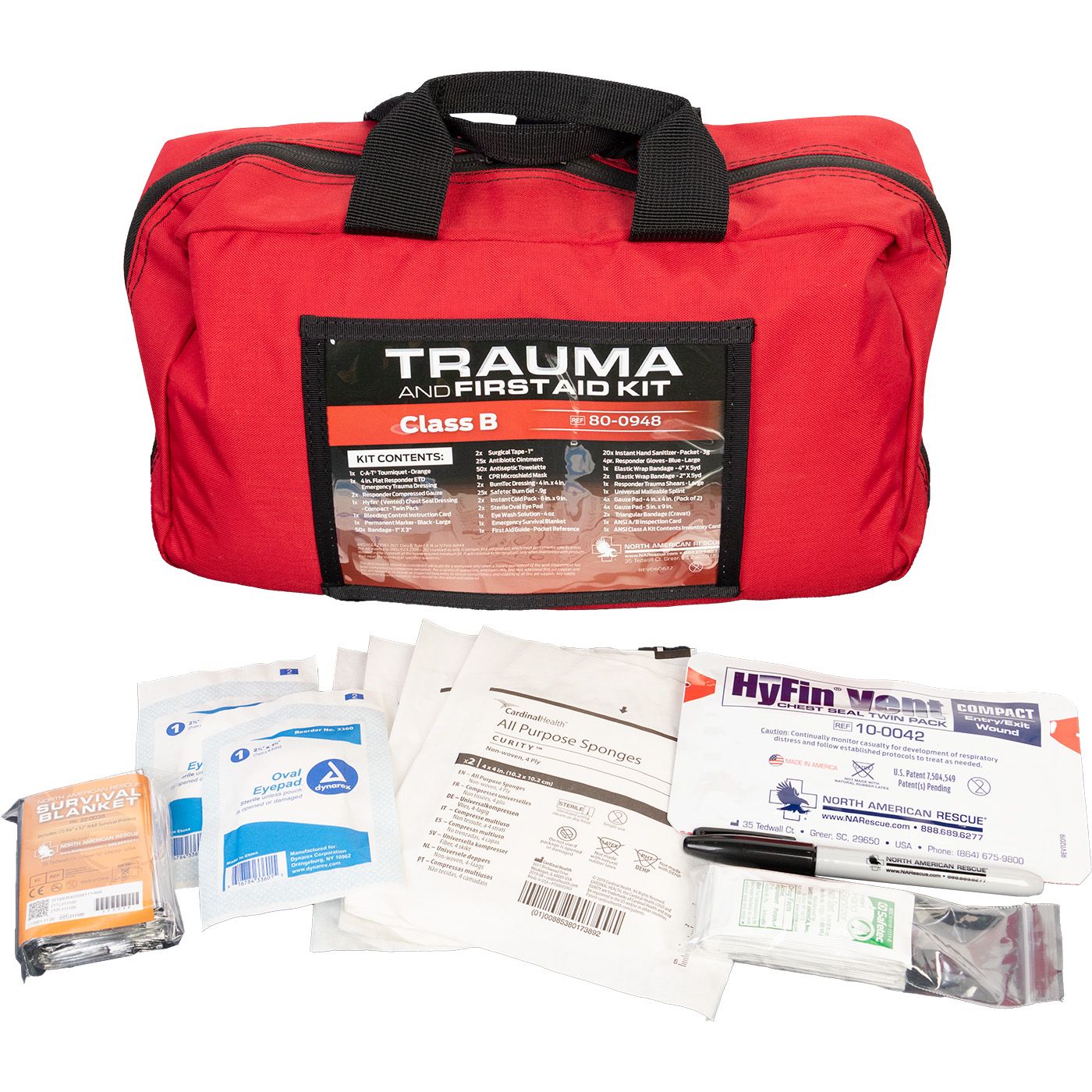 Trauma First Aid Kit – Class B | ANSI-Compliant First Aid Solution ...