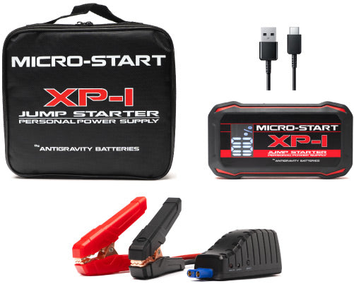 Micro Start XP1-G2 Portable Jump Starter Pieces