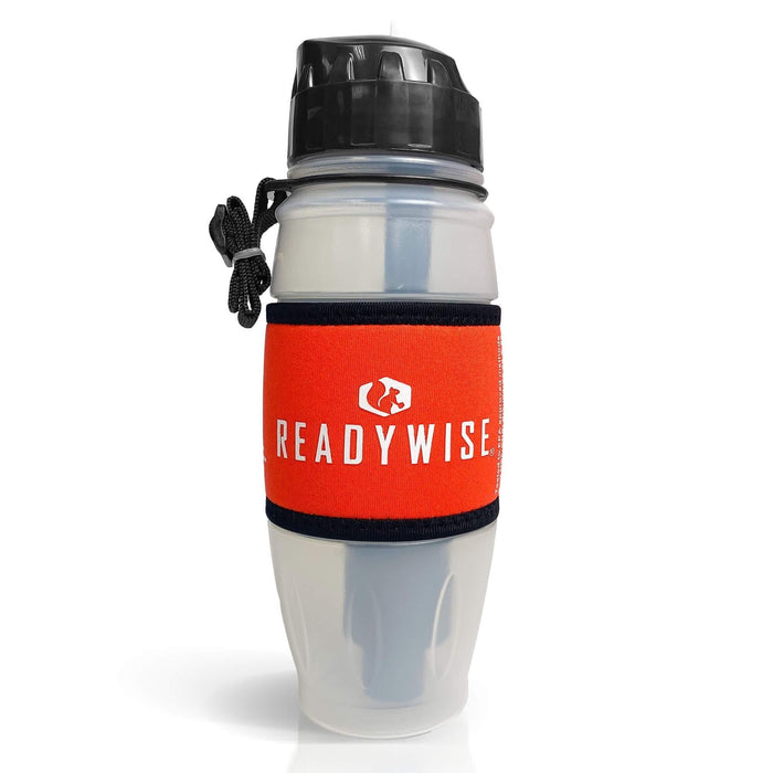 Wise Water Bottle Powered by Seychelle 28 oz Filtered Water Bottle