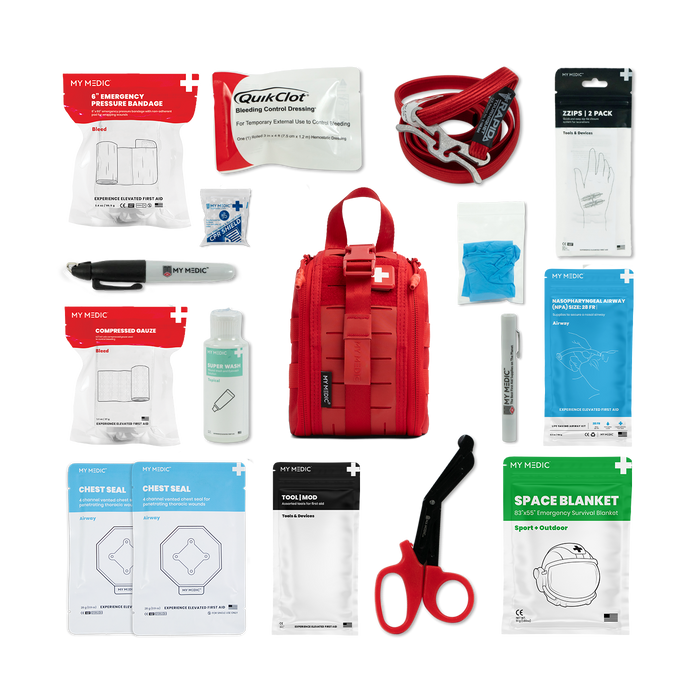 MyMedic TFAK Contents Flat Lay