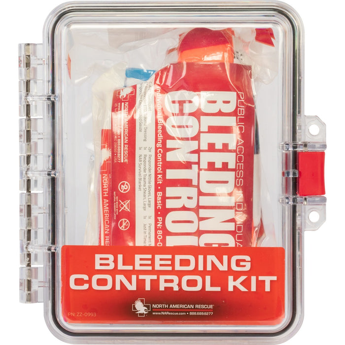 Public Access Bleeding Control Station, Individual Wall Case