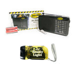 Survival Kit Fanny Pack AM/FM Radio + Batteries, Flashlight 