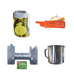 64 Piece Survival Kit w/Food & Water Accessories