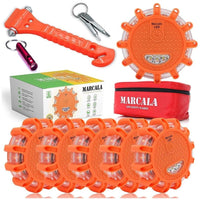 LED Road Flares 6 Pack Kit
