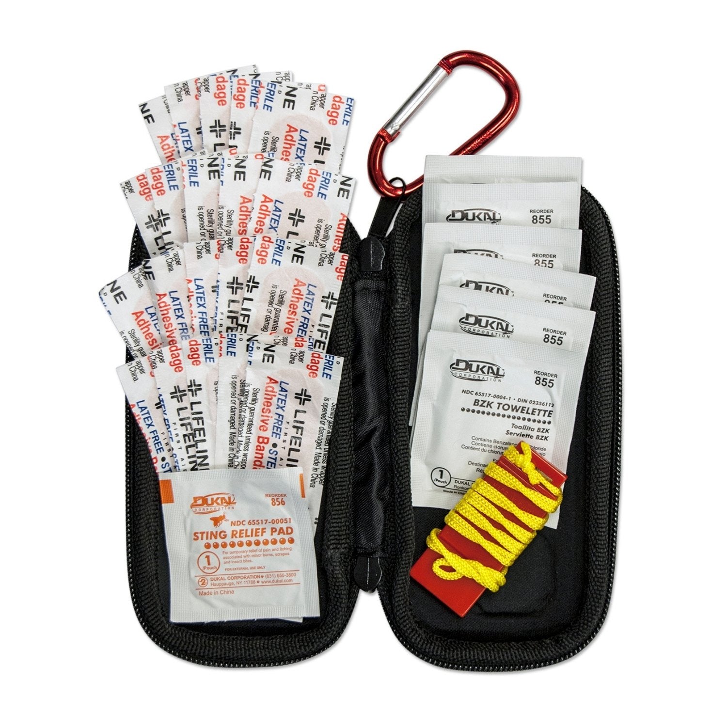 Lifeline Small Hard-Shell Foam First Aid Kit - 30 Piece