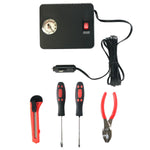 AAA Excursion Roadside Emergency Kit Air Compressor, Utility Knife, Screwdrivers + Pliers