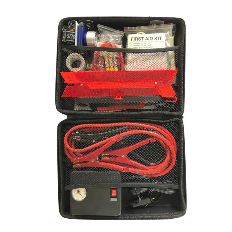 AAA Destination Roadside Emergency Kit Case Open