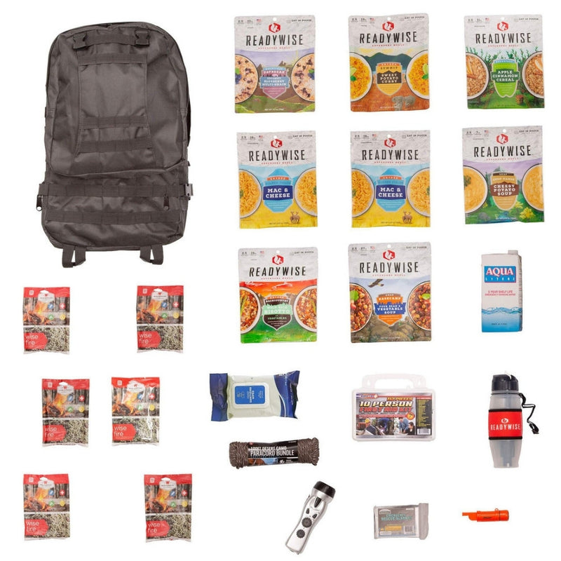 2 Day Survival Backpack Contents