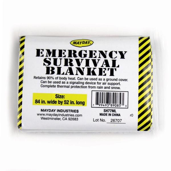 Emergency Survival Blankets (Case of 50)