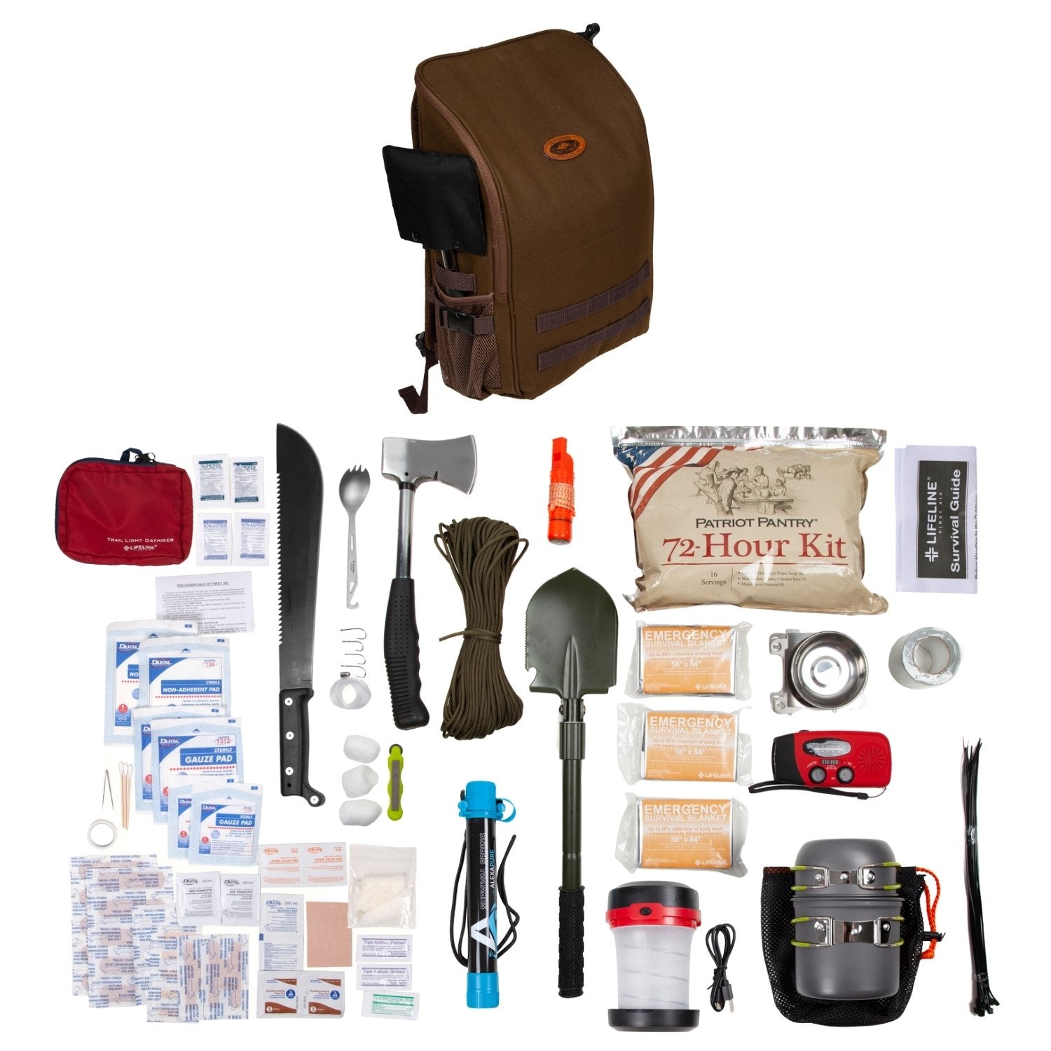Lifeline 4101 Trailsetter Tactical Survival Kit