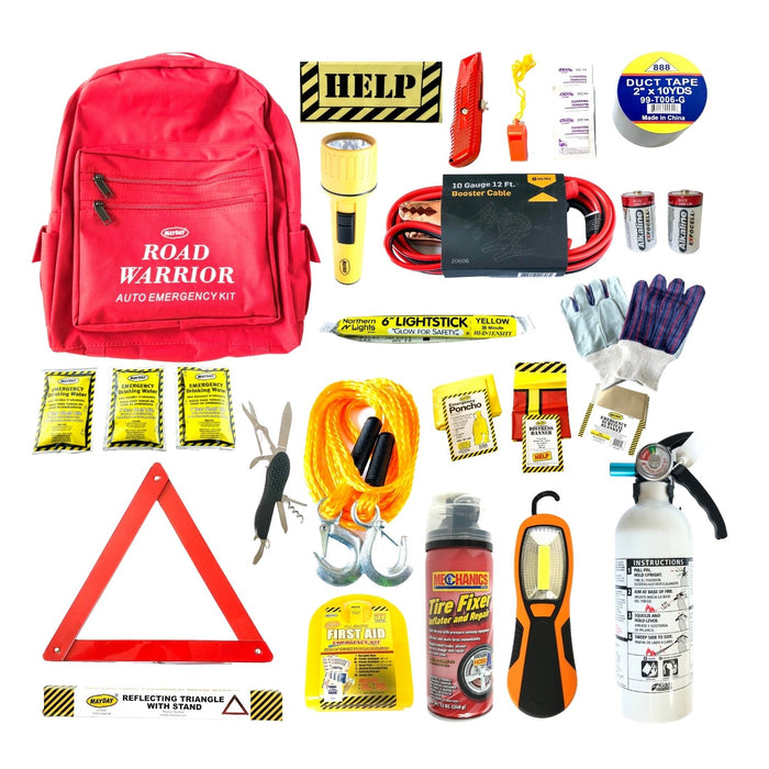 Basic Auto Emergency Kit Items Roadside Emergency Kits | Car Emergency Kits, Supplies & Safety Gear ...